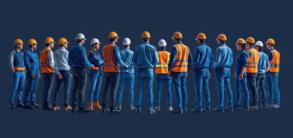 Equipe da Conservalle Construtora em obra
